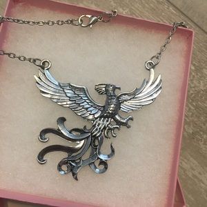 One of a Kind Phoenix Necklace